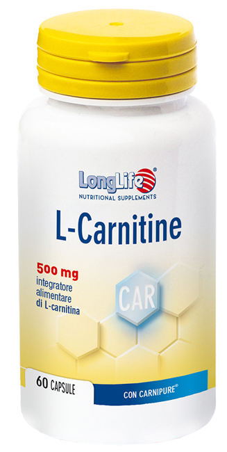 LONGLIFE L-CARNITINE 60 CAPSULE DI GELATINA DA 960 MG - Farmacia Artemisia di Montecuollo Dott. Angelo snc