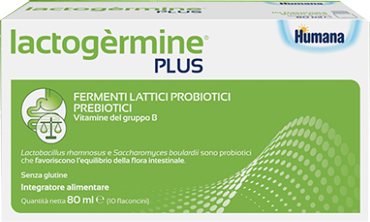 LACTOGERMINE PLUS FERMENTI LATTICI 10 FLACONCINI - Farmacia Artemisia di Montecuollo Dott. Angelo snc