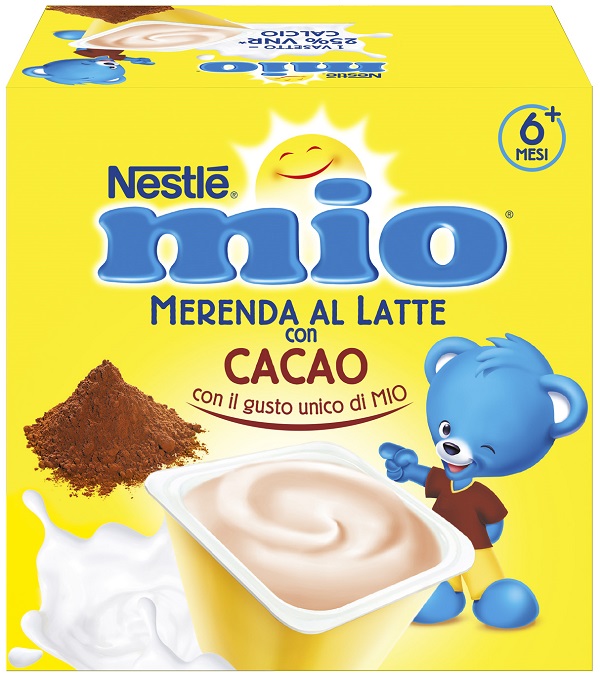 MIO MERENDA CACAO 4 X 100 G - Farmacia Artemisia di Montecuollo Dott. Angelo snc