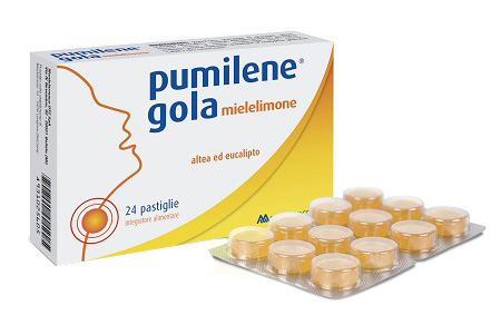 PUMILENE GOLA MIELE LIMONE 24 PASTIGLIE - Farmacia Artemisia di Montecuollo Dott. Angelo snc