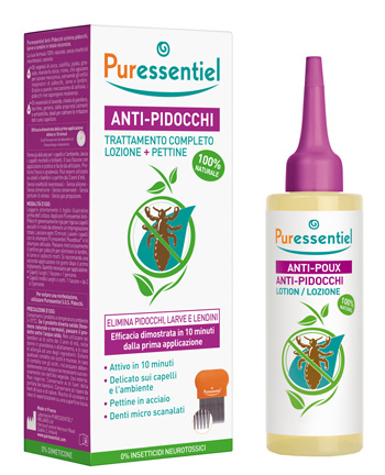 PURESSENTIEL LOZIONE PIDOCCHI PET 100 ML - Farmacia Artemisia di Montecuollo Dott. Angelo snc