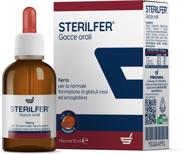 STERILFER GOCCE 15 ML - Farmacia Artemisia di Montecuollo Dott. Angelo snc