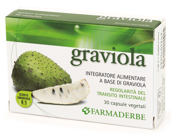 GRAVIOLA 30 CAPSULE - Farmacia Artemisia di Montecuollo Dott. Angelo snc