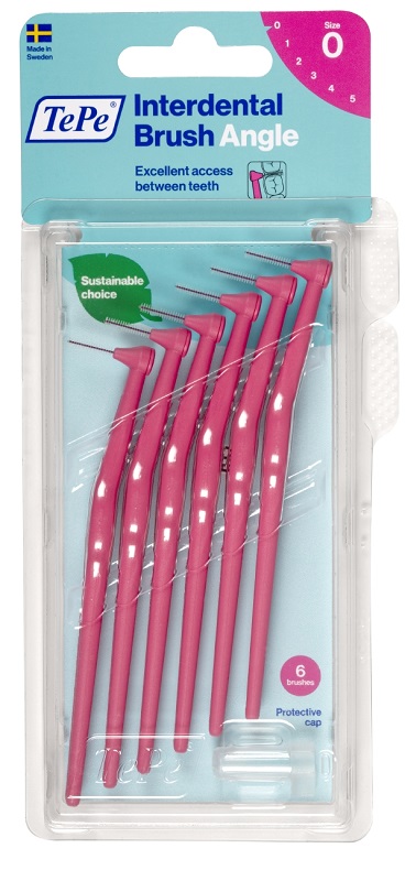 TEPE ANGLE SCOVOLINO ROSA 0,4MM 6 PEZZI - Farmacia Artemisia di Montecuollo Dott. Angelo snc