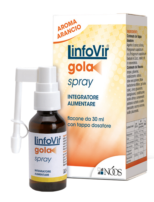 LINFOVIR GOLA SOLUZIONE ISOTONICA SPRAY 30 ML - Farmacia Artemisia di Montecuollo Dott. Angelo snc