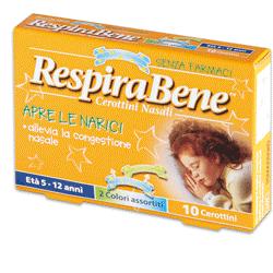 RESPIRABENE CEROTTO NASALE BAMBINO 30 PEZZI - Farmacia Artemisia di Montecuollo Dott. Angelo snc
