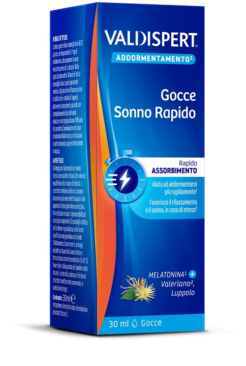 VALDISPERT GOCCE SONNO RAPIDO 30 ML - Farmacia Artemisia di Montecuollo Dott. Angelo snc