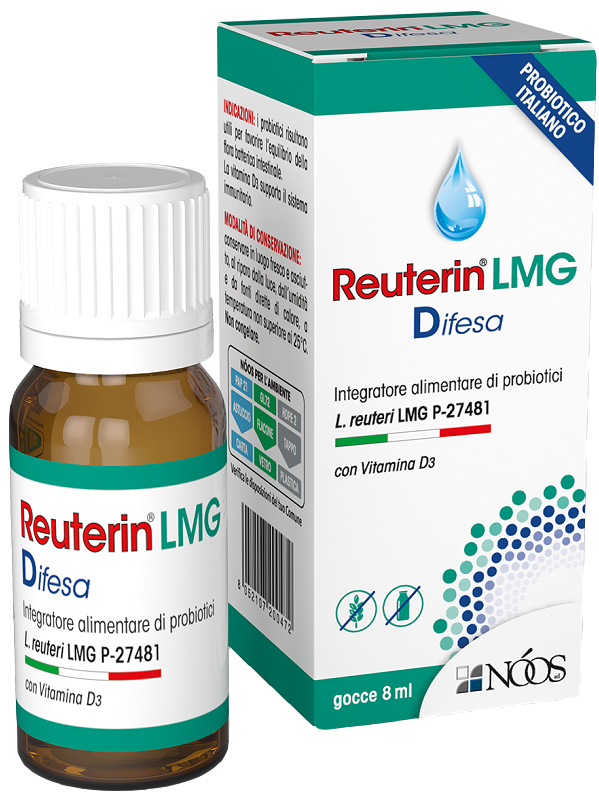 REUTERIN D3 DIFESA LMG GOCCE 8 ML - Farmacia Artemisia di Montecuollo Dott. Angelo snc