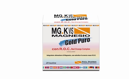 MGK VIS MAGNESIO GOLD PURO 20 BUSTE - Farmacia Artemisia di Montecuollo Dott. Angelo snc