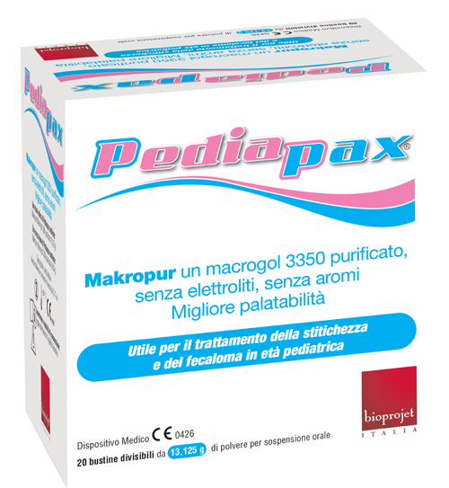 PEDIAPAX POLVERE 20 BUSTINE 13,125 G - Farmacia Artemisia di Montecuollo Dott. Angelo snc