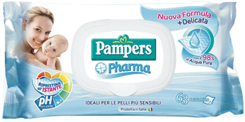 PAMPERS PHARMA SALVIETTE SENS 63 PEZZI - Farmacia Artemisia di Montecuollo Dott. Angelo snc