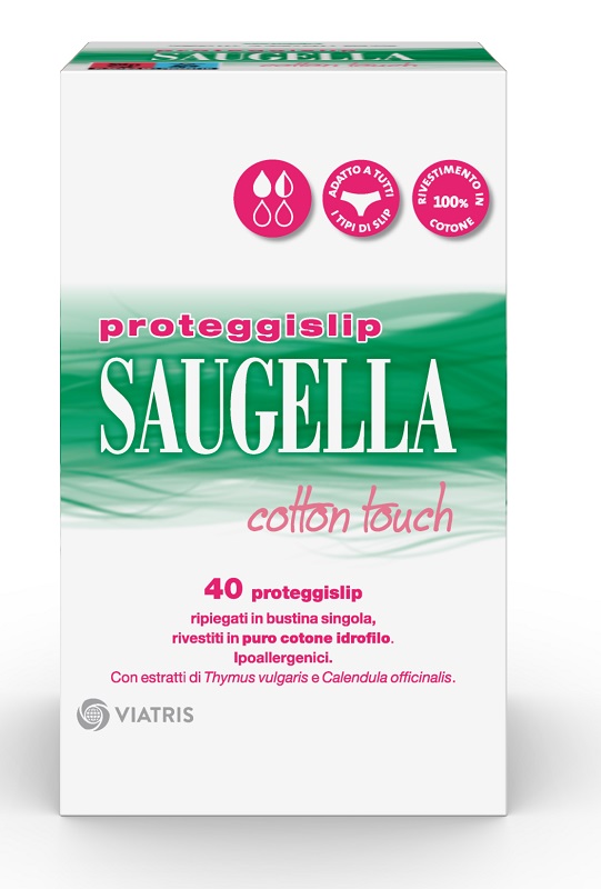 SAUGELLA ASSORBENTI COTTON TOUCH PROTEGGISLIP 40 PEZZI - Farmacia Artemisia di Montecuollo Dott. Angelo snc