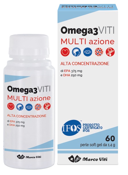 VITI OMEGA3 MULTIAZIONE 60 PERLE - Farmacia Artemisia di Montecuollo Dott. Angelo snc