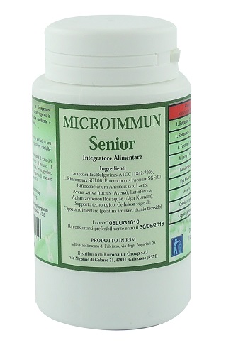 MICROIMMUN SENIOR 30 CAPSULE 500 MG - Farmacia Artemisia di Montecuollo Dott. Angelo snc