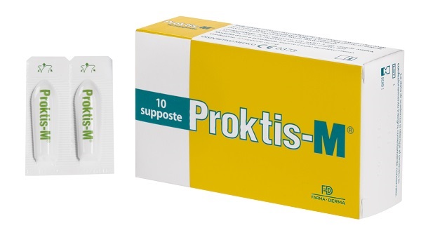 PROKTIS-M 10 SUPPOSTE 2 G - Farmacia Artemisia di Montecuollo Dott. Angelo snc