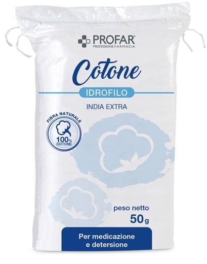 COTONE IDROFILO PROFAR INDIA EXTRA 50G - Farmacia Artemisia di Montecuollo Dott. Angelo snc
