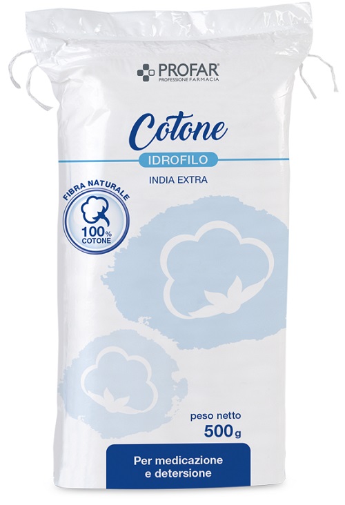 COTONE IDROFILO PROFAR INDIA EXTRA 500 G - Farmacia Artemisia di Montecuollo Dott. Angelo snc