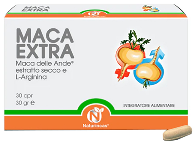 NATURINCAS MACA EXTRA 30 COMPRESSE - Farmacia Artemisia di Montecuollo Dott. Angelo snc