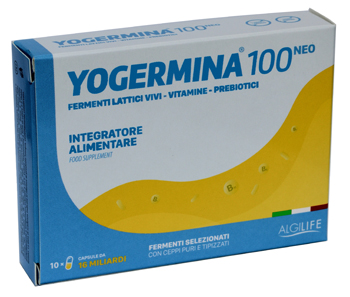 YOGERMINA 100 NEO 10 CAPSULE - Farmacia Artemisia di Montecuollo Dott. Angelo snc