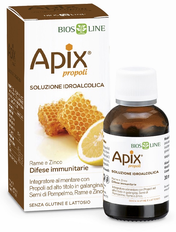 APIX PROPOLI SOLUZIONE IDROALCOLICA 30 ML BIOSLINE - Farmacia Artemisia di Montecuollo Dott. Angelo snc