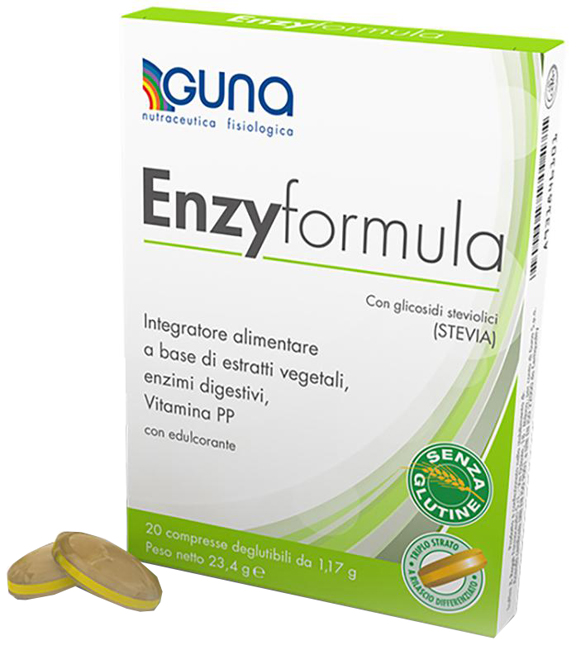 ENZYFORMULA 20 COMPRESSE DEGLUTIBILI - Farmacia Artemisia di Montecuollo Dott. Angelo snc
