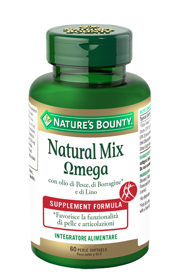 NATURAL MIX OMEGA 60 PERLE - Farmacia Artemisia di Montecuollo Dott. Angelo snc
