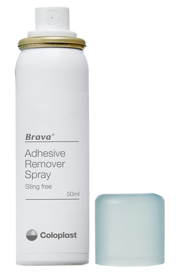 BRAVA SPRAY REMOVER PER DISTACCO DOLCE ADESIVI E DISPOSITIVI PER STOMIA 50 ML - Farmacia Artemisia di Montecuollo Dott. Angelo snc
