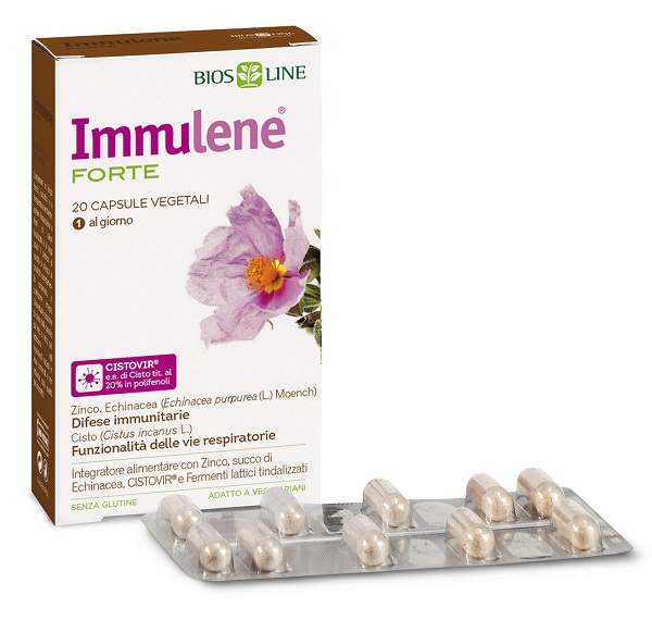 BIOSLINE IMMULENE FORTE 20 CAPSULE - Farmacia Artemisia di Montecuollo Dott. Angelo snc