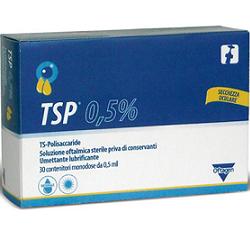 TSP 0,5% SOLUZIONE OFTALMICA UMETTANTE LUBRIFICANTE 30 FLACONCINI MONODOSE 0,5 ML - Farmacia Artemisia di Montecuollo Dott. Angelo snc