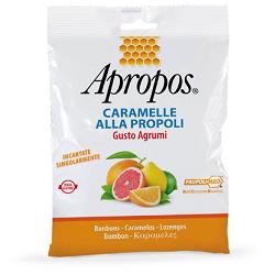 APROPOS CARAMELLE ALLA PROPOLI GUSTO AGRUMI 50 G - Farmacia Artemisia di Montecuollo Dott. Angelo snc