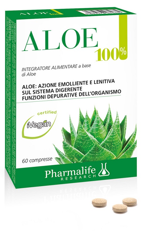ALOE 100% 60 COMPRESSE - Farmacia Artemisia di Montecuollo Dott. Angelo snc