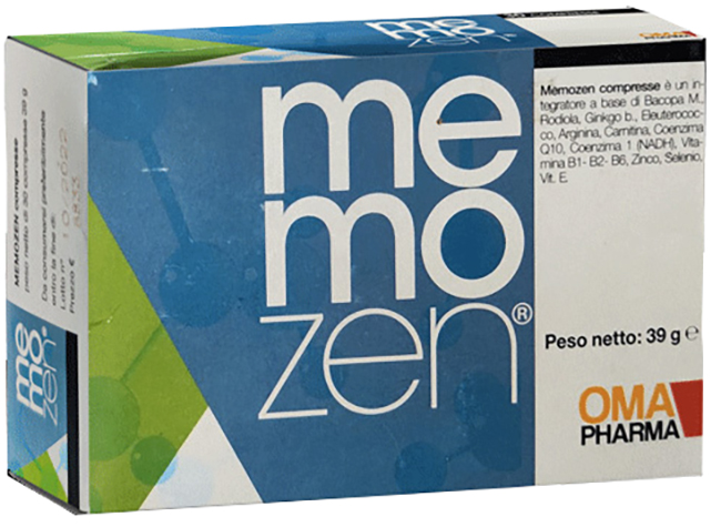 MEMOZEN 30 COMPRESSE 39 G - Farmacia Artemisia di Montecuollo Dott. Angelo snc
