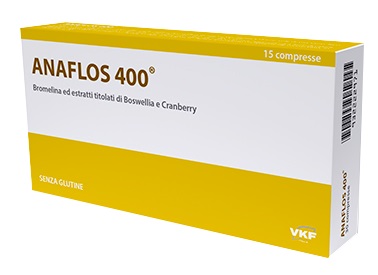ANAFLOS 400 15 COMPRESSE 400 MG - Farmacia Artemisia di Montecuollo Dott. Angelo snc