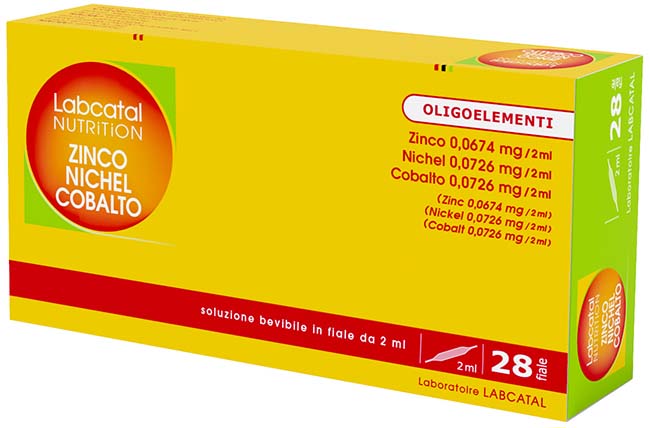 LABCATAL NUTRITION ZINCO/NICHEL/COBALTO 28 FIALE 2 ML - Farmacia Artemisia di Montecuollo Dott. Angelo snc