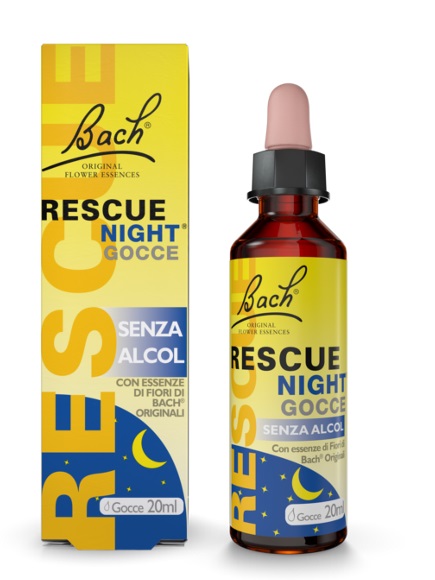 RESCUE ORIGINAL NIGHT SENZA ALCOL GOCCE 20 ML - Farmacia Artemisia di Montecuollo Dott. Angelo snc