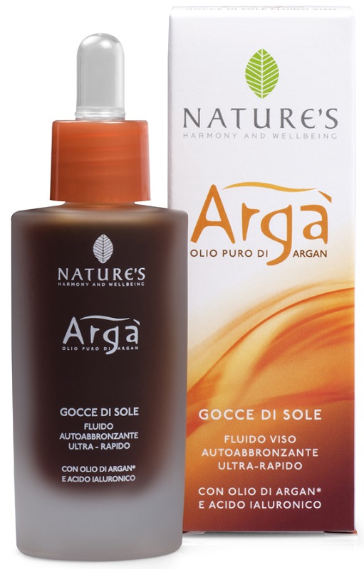 ARGA' GOCCE DI SOLE VISO FLUIDO AUTOABBRONZANTE 30 ML NATURE'S - Farmacia Artemisia di Montecuollo Dott. Angelo snc