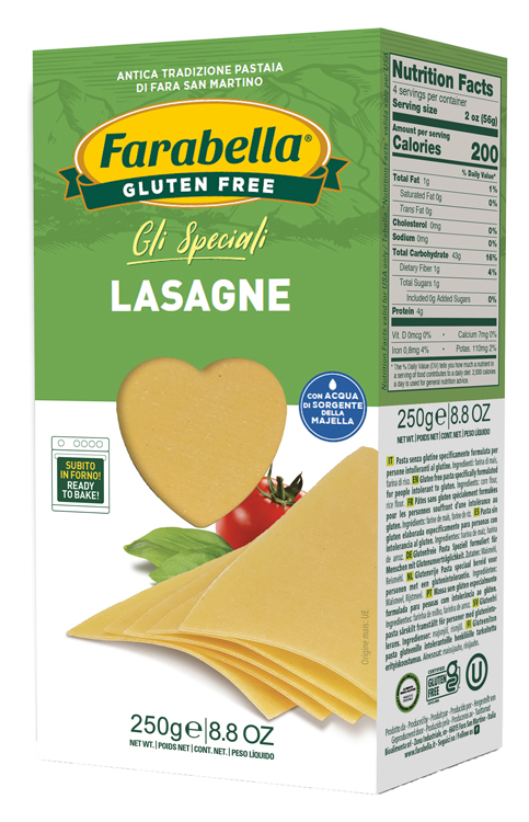 FARABELLA LASAGNE 250 G - Farmacia Artemisia di Montecuollo Dott. Angelo snc