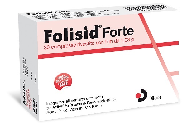 FOLISID FORTE 30 COMPRESSE 3,9 G - Farmacia Artemisia di Montecuollo Dott. Angelo snc