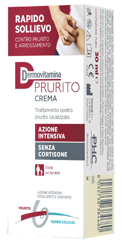 DERMOVITAMINA PRURITO CREMA AZIONE INTENSIVA SENZA CORTISONE 30 ML - Farmacia Artemisia di Montecuollo Dott. Angelo snc