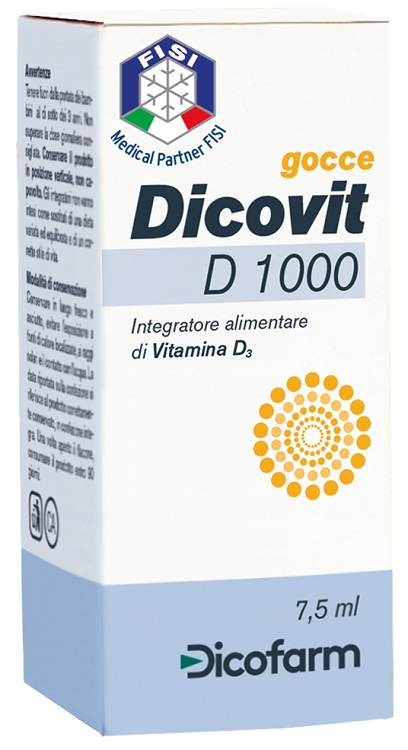 DICOVIT D 1000 7,5 ML - Farmacia Artemisia di Montecuollo Dott. Angelo snc