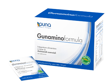 GUNAMINOFORMULA 24 BUSTINE 156 G - Farmacia Artemisia di Montecuollo Dott. Angelo snc