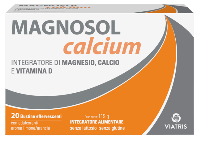 MAGNOSOL CALCIUM POLVERE EFFERVESCENTE 20 BUSTINE - Farmacia Artemisia di Montecuollo Dott. Angelo snc
