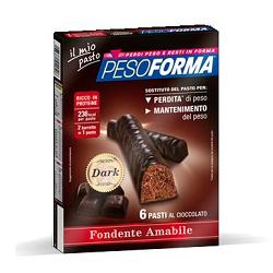 PESOFORMA BARRETTE DARK 12 X 31 G - Farmacia Artemisia di Montecuollo Dott. Angelo snc