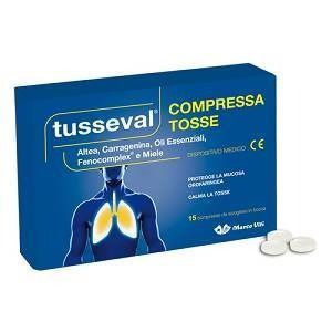 TUSSEVAL TOSSE 15 COMPRESSE - Farmacia Artemisia di Montecuollo Dott. Angelo snc