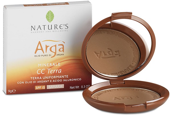 ARGA' CC TERRA UNIFORMANTE SAHARA SPF15 9 G NATURE'S - Farmacia Artemisia di Montecuollo Dott. Angelo snc