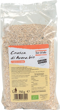 CRUSCA DI AVENA BIO 750 G - Farmacia Artemisia di Montecuollo Dott. Angelo snc