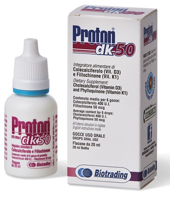 PROTON DK 50 GOCCE 20 ML - Farmacia Artemisia di Montecuollo Dott. Angelo snc
