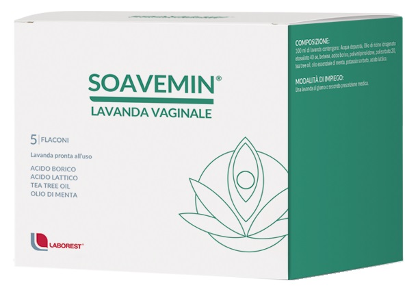 SOAVEMIN LAVANDA VAGINALE 5 FLACONI 100 ML - Farmacia Artemisia di Montecuollo Dott. Angelo snc