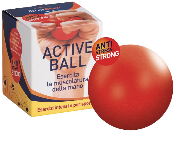 TECNIWORK ACTIVE BALL STRONG ROSSA - Farmacia Artemisia di Montecuollo Dott. Angelo snc
