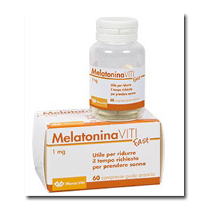 MELATONINA VITI FAST 1MG 60 COMPRESSE GUSTO ARANCIA - Farmacia Artemisia di Montecuollo Dott. Angelo snc